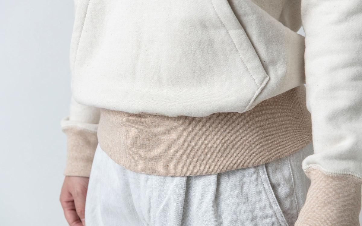 yohaku 茶綿プルパーカー｜キナリ｜unisex4size