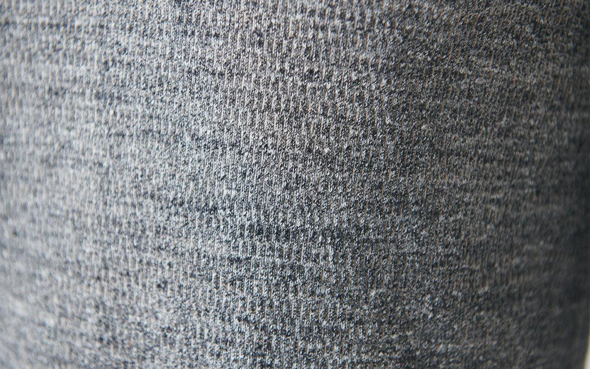 yohaku 茶綿サーマル長袖｜ブラック｜unisex4size