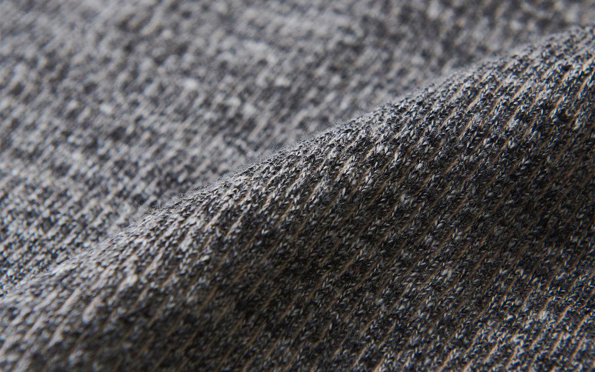 yohaku 茶綿サーマル長袖｜チャコール｜unisex4size