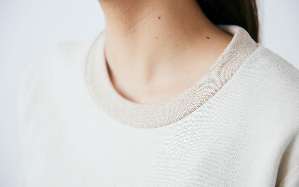 yohaku 茶綿トレーナー｜キナリ｜unisex4size