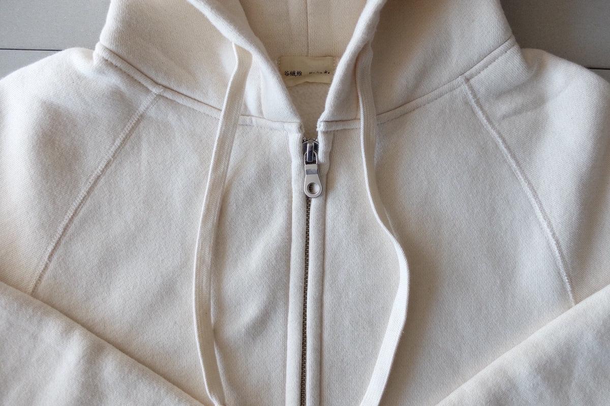 yohaku 裏起毛ラグランジップパーカー キナリ｜unisex 3 size