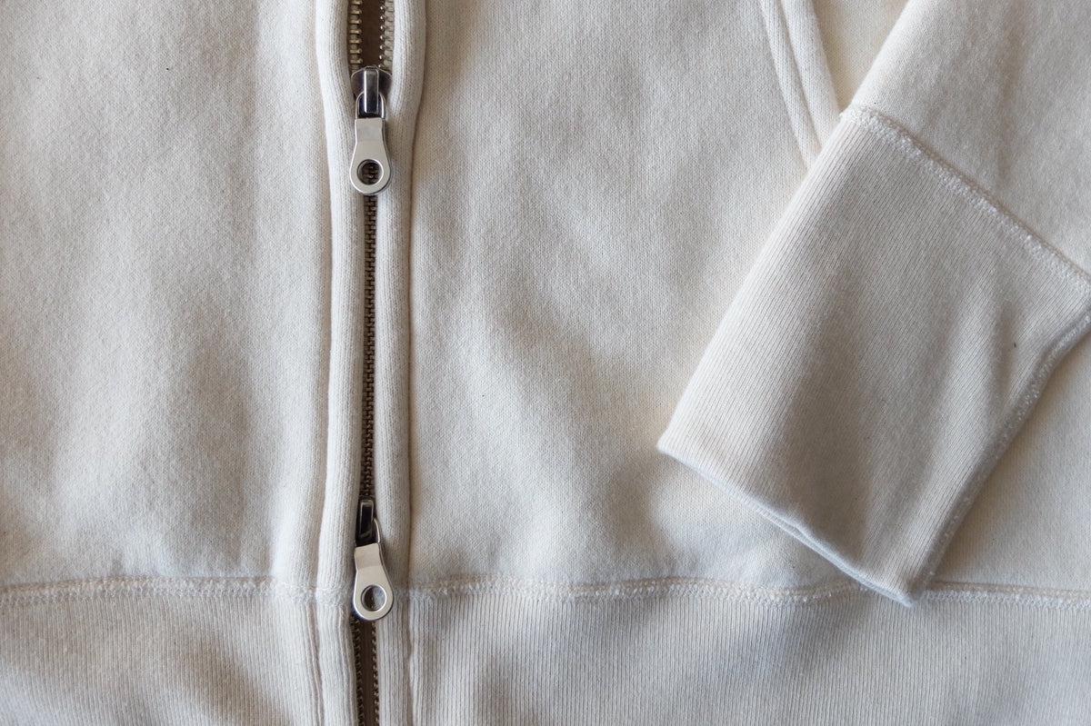 yohaku 裏起毛ラグランジップパーカー キナリ｜unisex 3 size