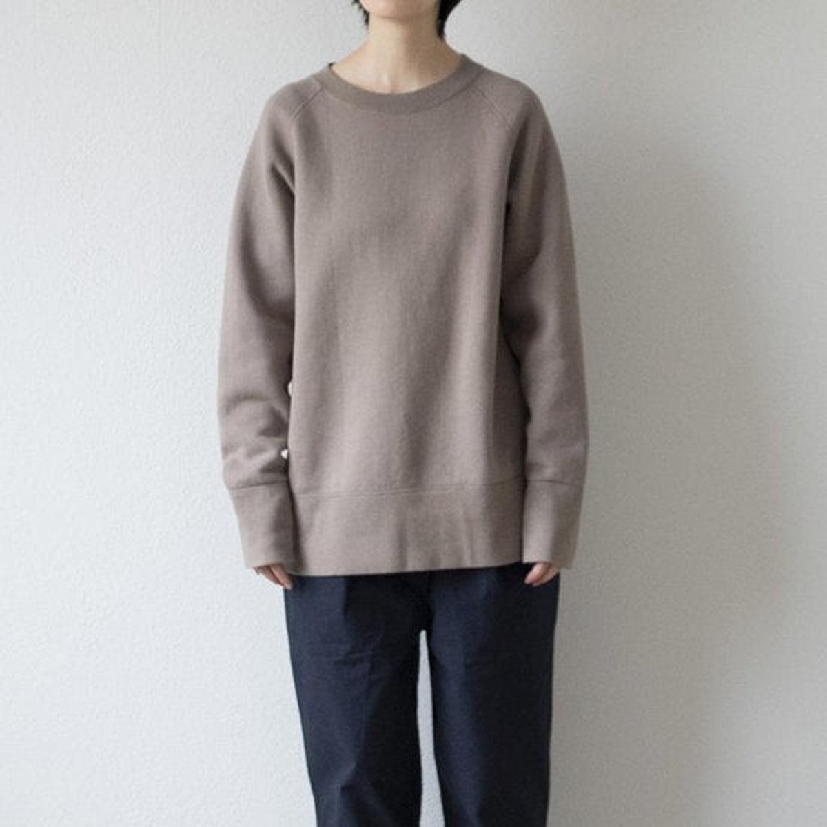 yohaku 裏起毛トレーナー ライトグレー｜unisex 3 size