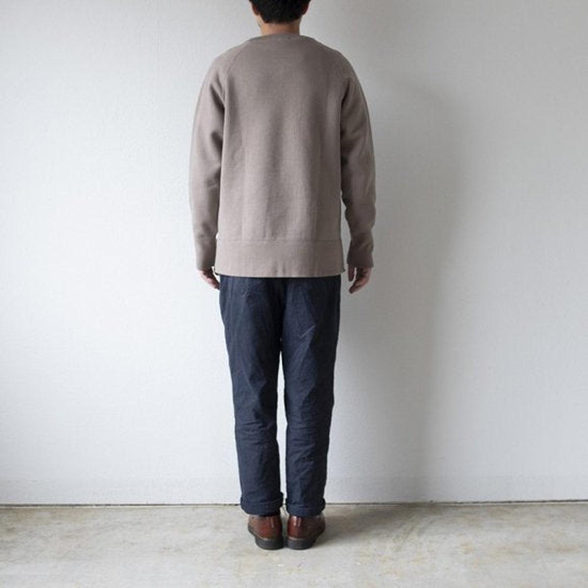 yohaku 裏起毛トレーナー ライトグレー｜unisex 3 size