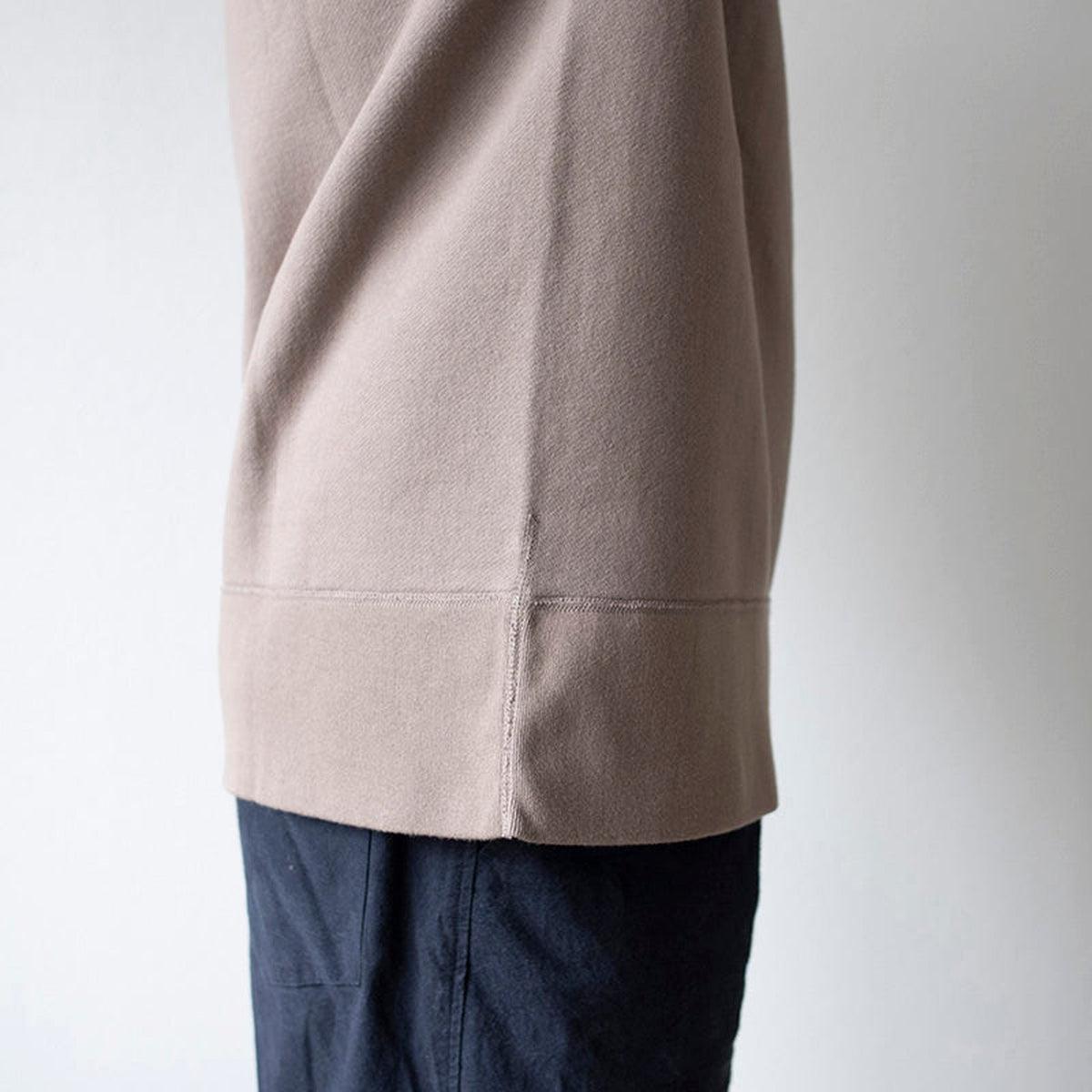 yohaku 裏起毛トレーナー ライトグレー｜unisex 3 size