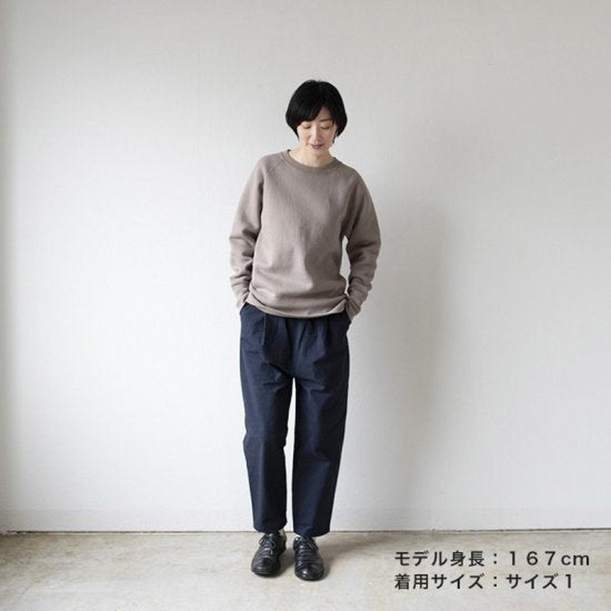 yohaku 裏起毛トレーナー ライトグレー｜unisex 3 size