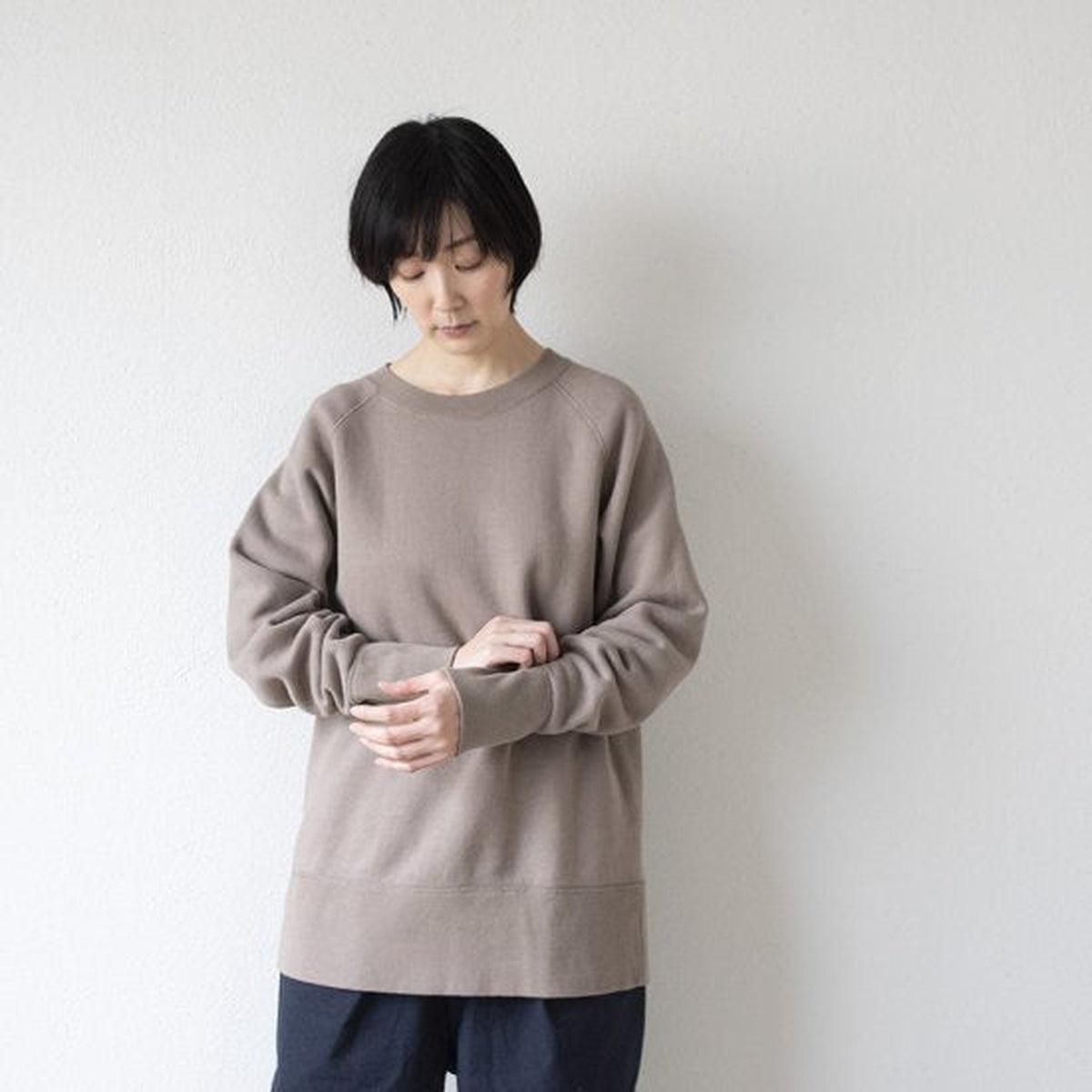 yohaku 裏起毛トレーナー ライトグレー｜unisex 3 size