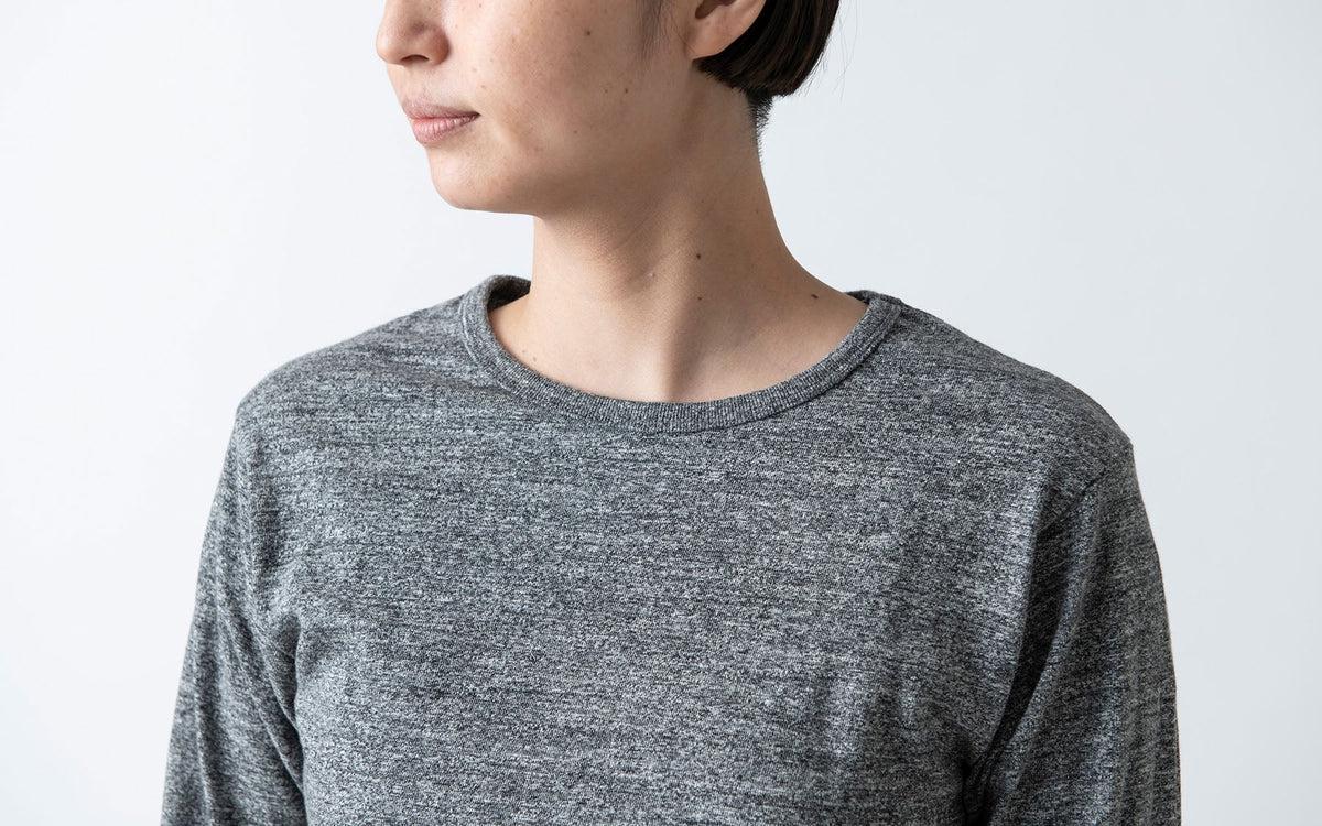 yohaku TUTU 長袖Tシャツ｜黒｜unisex3size