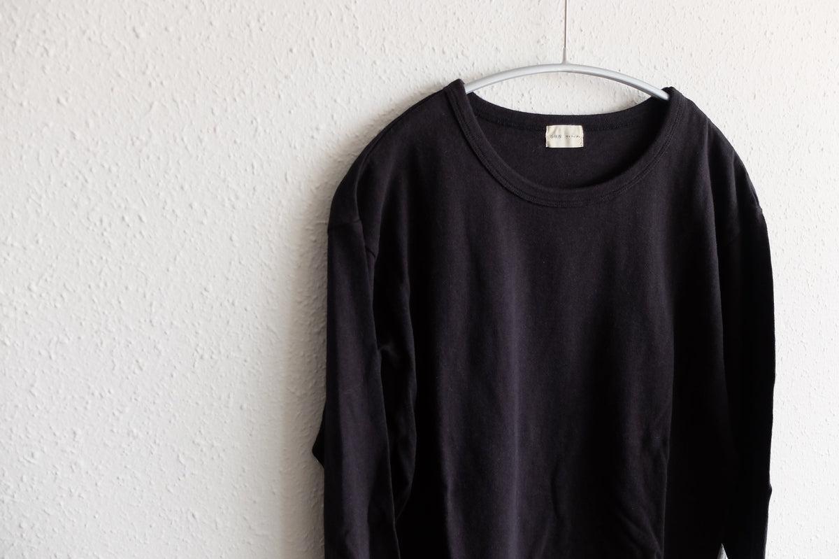 yohaku TUTU 長袖Tシャツ｜黒｜unisex3size