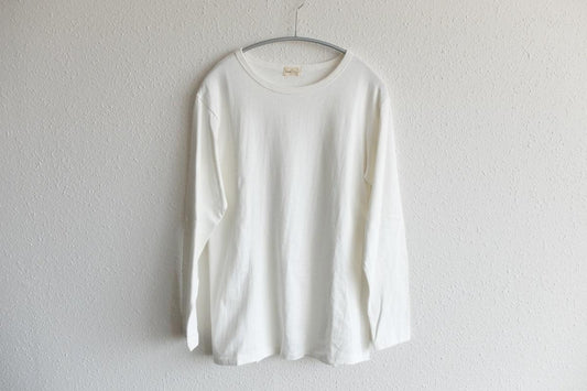 yohaku TUTU 長袖Tシャツ|オフ白|unisex3size