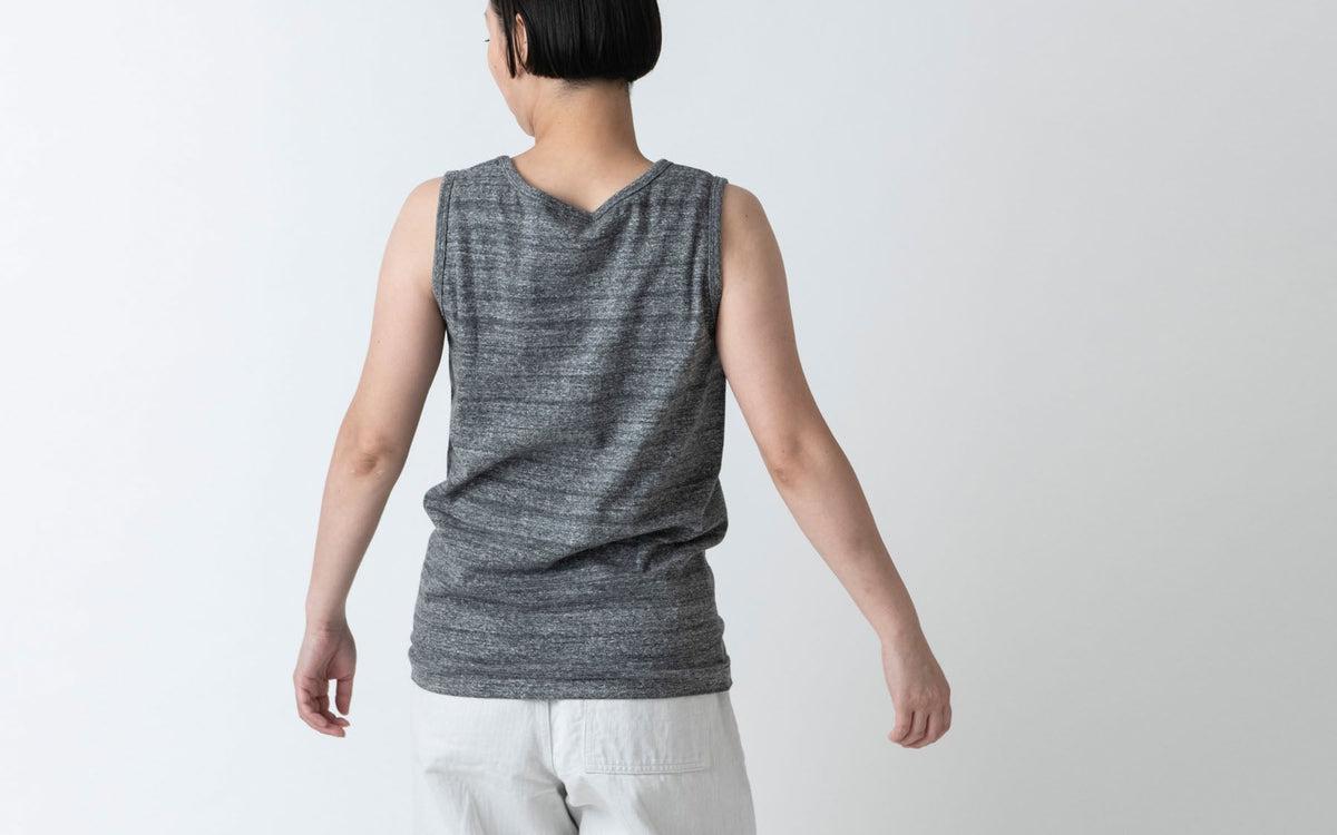 yohaku TUTU タンクトップ｜黒｜unisex3size