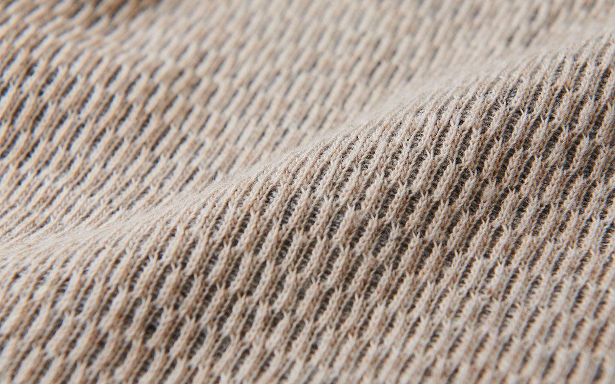 yohaku茶綿サーマルレギンス｜チャコール｜unisex 2 size