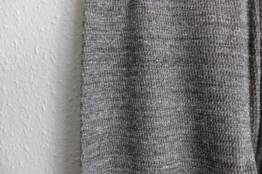 yohaku茶綿サーマルレギンス|チャコール|unisex 2 size