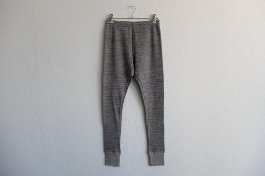 yohaku茶綿サーマルレギンス｜チャコール｜unisex 2 size