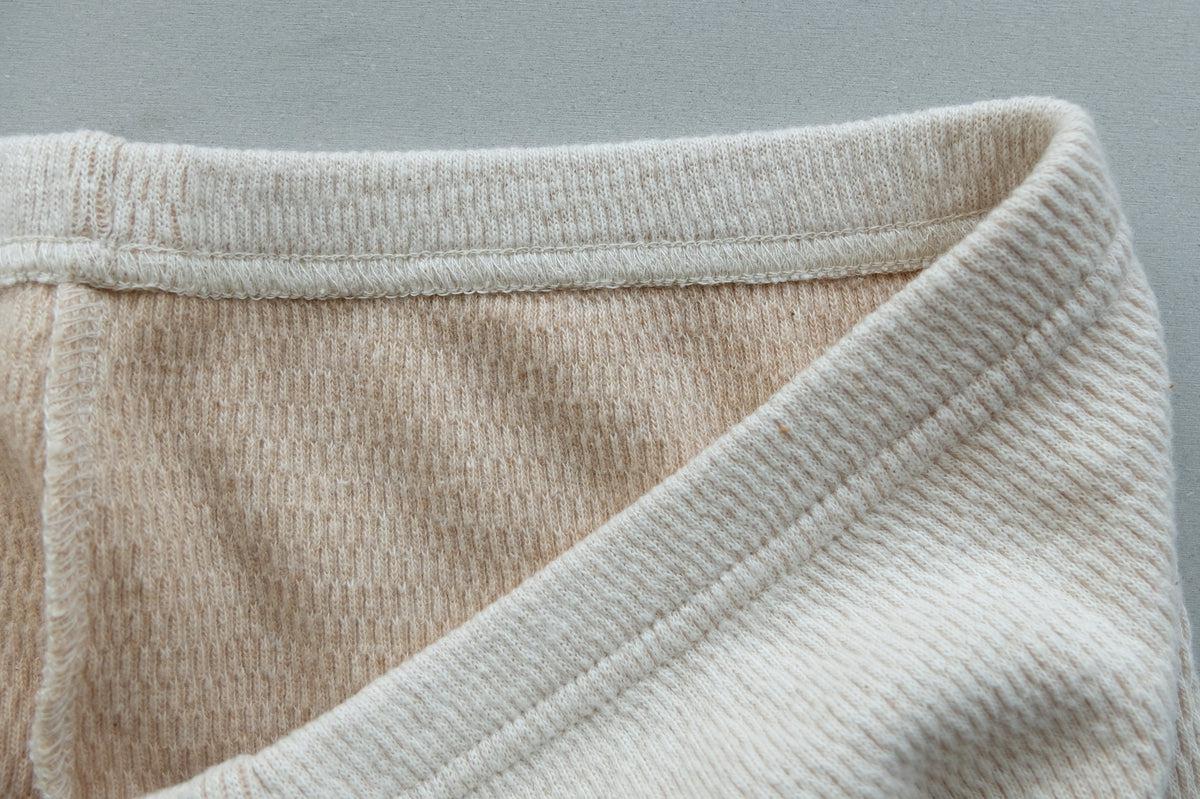 yohaku茶綿サーマルレギンス｜キナリ｜unisex 2 size