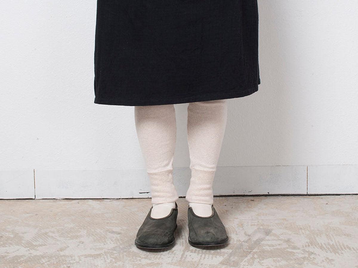 yohaku茶綿サーマルレギンス｜キナリ｜unisex 2 size