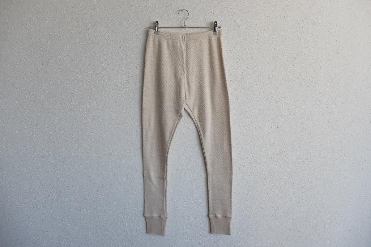 yohaku茶綿サーマルレギンス｜キナリ｜unisex 2 size